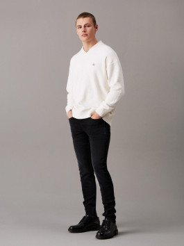 nahlad Calvin Klein pánske čierne džínsy