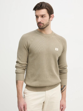 nahlad Calvin Klein pánsky khaki sveter