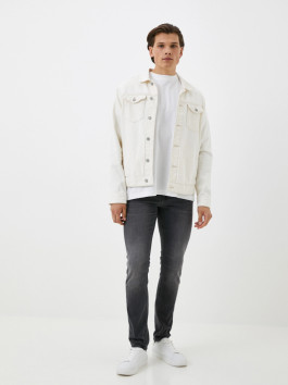 nahlad Calvin Klein pánske šedé džínsy