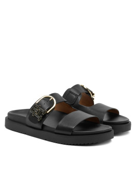 nahlad Tommy Hilfiger dámske čierne šľapky