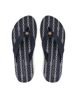 nahlad Tommy Hilfiger dámske tmavomodré žabky