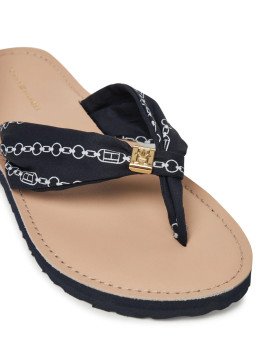 nahlad Tommy Hilfiger dámske tmavomodré žabky