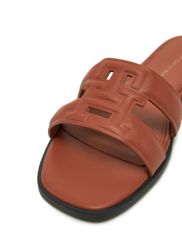 nahlad Tommy Hilfiger dámske hnedé žabky