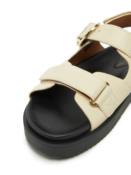 nahlad Tommy Hilfiger dámske krémové sandále