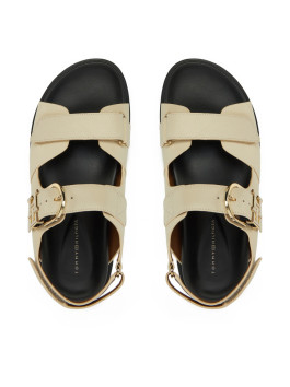 nahlad Tommy Hilfiger dámske krémové sandále