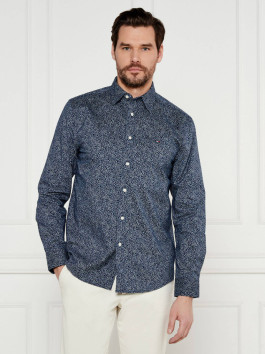 nahlad Tommy Hilfiger pánska tmavo modrá košeľa