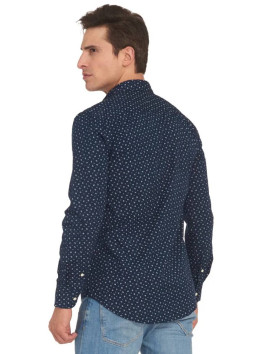 nahlad Tommy Hilfiger pánska tmavo modrá košeľa