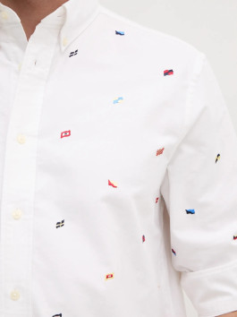 nahlad Tommy Hilfiger pánska biela košeľa