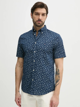 nahlad Tommy Hilfiger pánska tmavo modrá košeľa