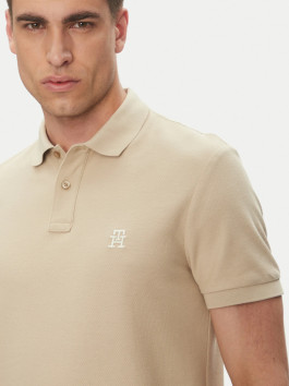 nahlad Tommy Hilfiger pánske béžové polo tričko