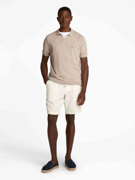 nahlad Tommy Hilfiger pánske béžové polo tričko
