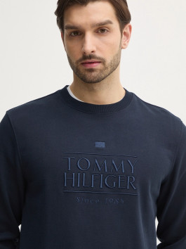 nahlad Tommy Hilfiger pánska tmavo modrá mikina