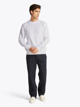 nahlad Tommy Hilfiger pánska biela mikina