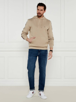 nahlad Tommy Hilfiger pánska béžová mikina