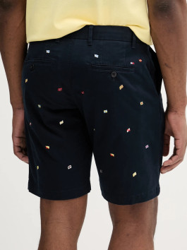 nahlad Tommy Hilfiger pánske tmavo modré šortky