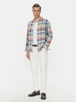 nahlad Tommy Hilfiger pánska kockovaná košeľa