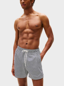 nahlad Tommy Hilfiger pánske modré biele plavky