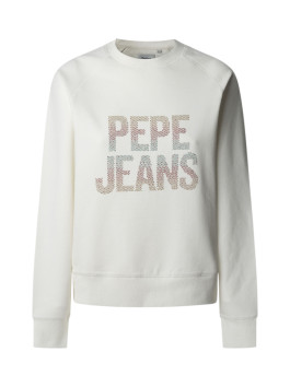 nahlad Pepe Jeans dámska krémová mikina