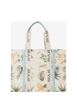 nahlad   19v69 dámska krémová kabelka