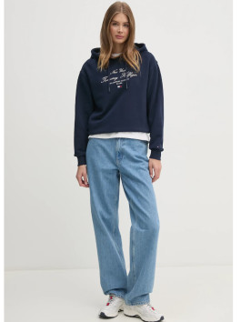 nahlad Tommy Hilfiger dámska tmavo modrá mikina