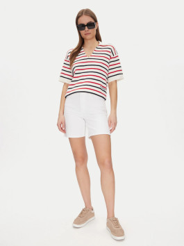 nahlad Tommy Hilfiger dámske biele džínsové šortky