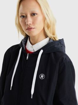 nahlad Tommy Hilfiger dámska tmavo modrá vetrovka