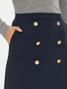 nahlad Tommy Hilfiger dámska modrá sukňa
