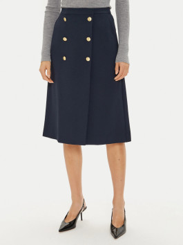nahlad Tommy Hilfiger dámska modrá sukňa