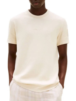nahlad TJM SLIM WAFFLE SCRIPT TEE