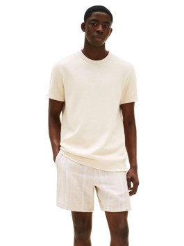 nahlad TJM SLIM WAFFLE SCRIPT TEE