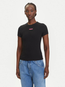 nahlad TJW SLIM SCRIPT LABEL SS TEE E