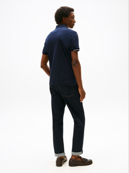 nahlad Tommy Hilfiger pánske tmavo modré polo tričko