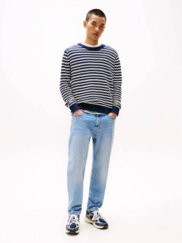 nahlad Tommy Jeans pánske modré džínsy