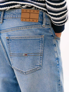 nahlad Tommy Jeans pánske modré džínsy