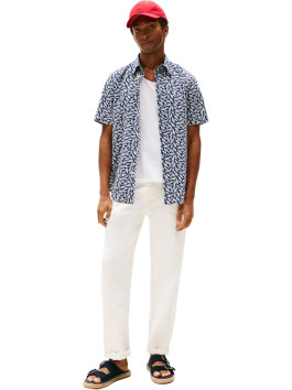 nahlad Tommy Hilfiger pánska tmavo modrá košeľa