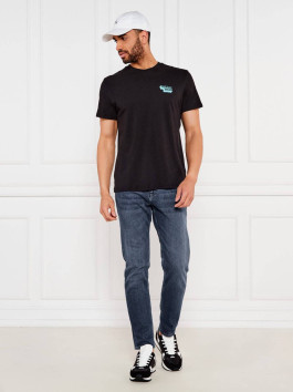 nahlad TJM SLIM STACK LOGO TEE EXT