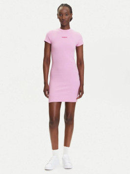 nahlad TJW SCRIPT MINI RIB DRESS EXT