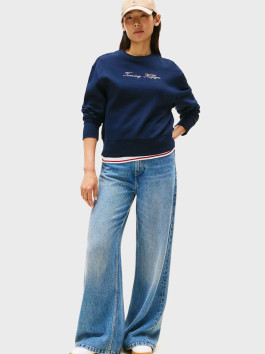 nahlad   Tommy Hilfiger dámska tmavo modrá mikina