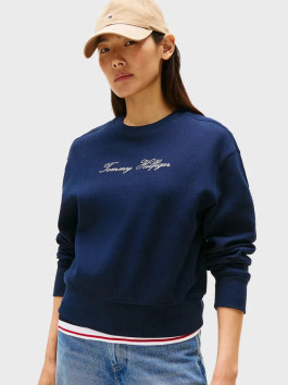 nahlad   Tommy Hilfiger dámska tmavo modrá mikina