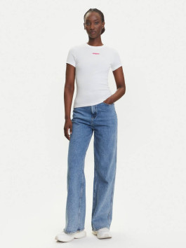 nahlad TJW SLIM SCRIPT LABEL SS TEE E