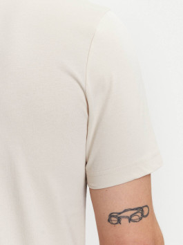 nahlad Tommy Hilfiger pánske béžové tričko Brand