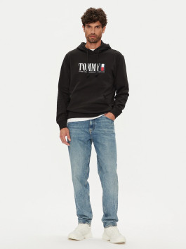 nahlad Tommy Jeans pánska čierna mikina