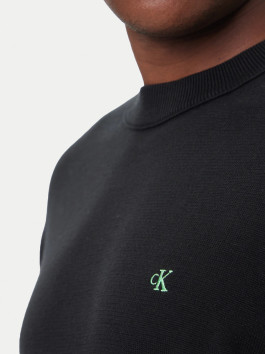 nahlad Calvin Klein pánsky čierny sveter