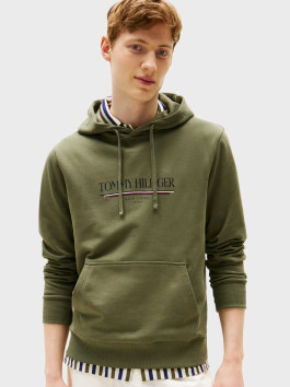 nahlad   Tommy Hilfiger pánska zelená mikina