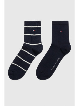 nahlad Tommy Hilfiger dámske tmavo modré ponožky 2pack