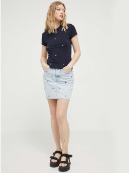 nahlad Tommy Jeans dámske tmavo modré tričko