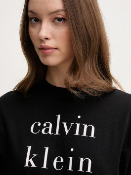 nahlad Calvin Klein dámske čierne tričko
