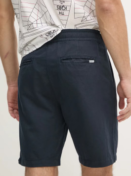 nahlad Pepe Jeans pánske tmavo modré ľanové šortky