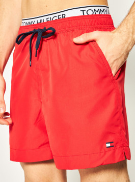 nahlad Tommy Hilfiger pánske červené plavky