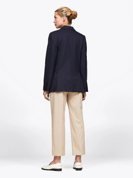 nahlad Tommy Hilfiger dámske tmavo modré sako